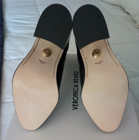 NIB Veronica Beard Sohelia booties, black, 8.5 **Free Shipping** - Picture 7 of 11